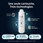 Cartouche de rechange FCR100-B  Filtre RO pour Osmoseur ILLEA