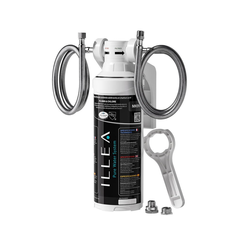 Filtre sous-évier ILLEA MK99 — La solution simple pour une eau filtrée au quotidien