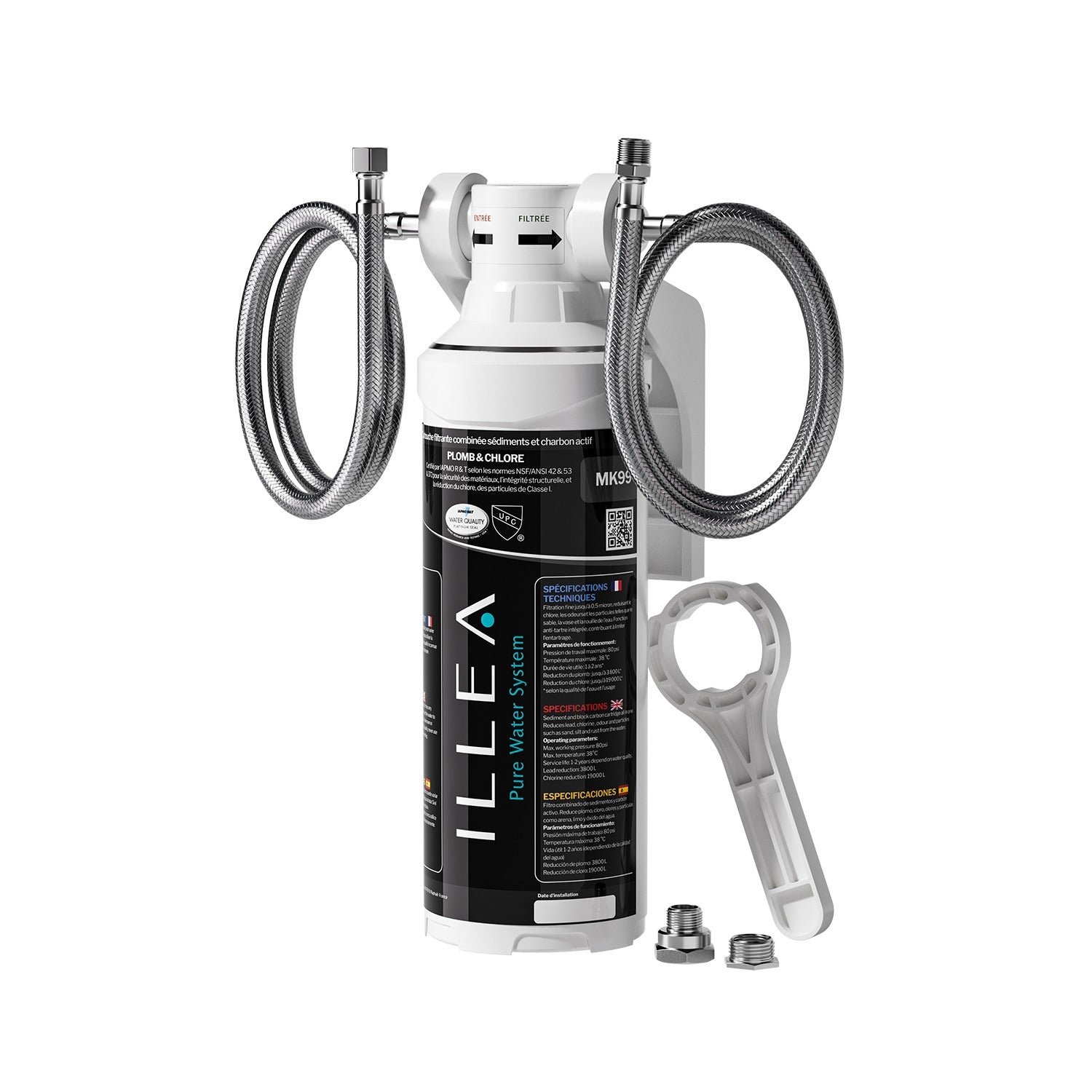 Filtre sous-évier ILLEA MK99 — La solution simple pour une eau filtrée au quotidien